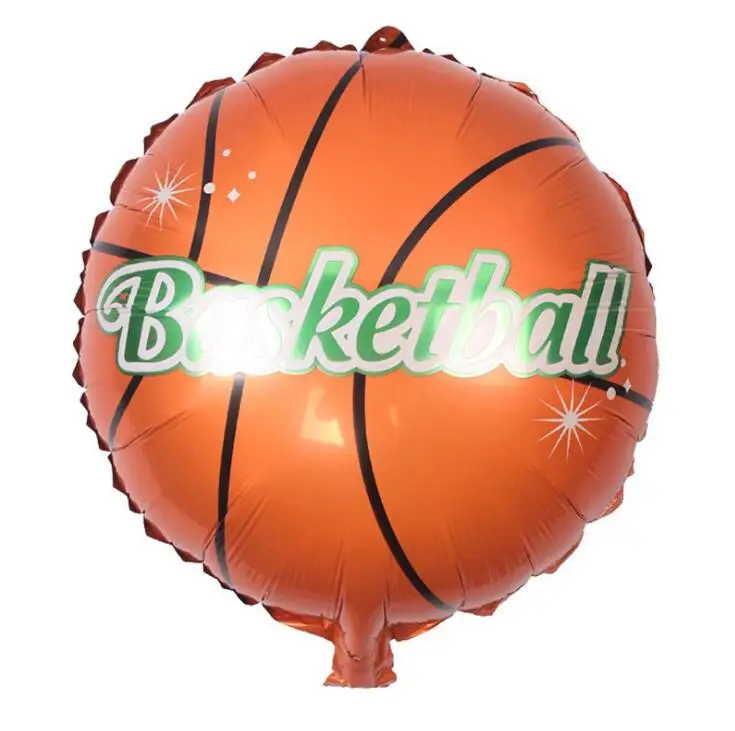 Лидер продаж баскетбольные шары 18 Дюймов 10 шт. футбольные гелиевые из фольги