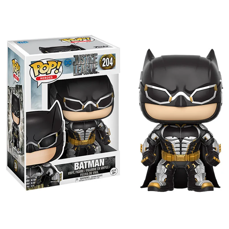FUNKO POP Justice League Аквамен и Бэтмен супер герой Wonder women ПВХ фигурка игрушки|Игровые