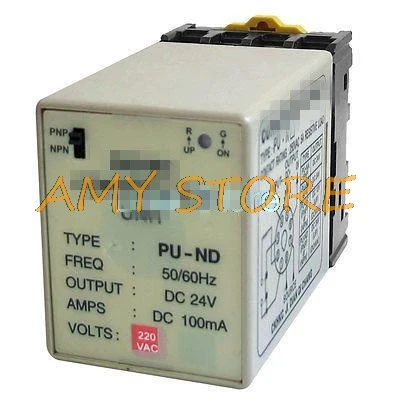 Output DC 12V 24V 100mA 8Pin LED Indicator PU-ND Power Supply Controller Protection Relay Input 220V Unit w Socket | Обустройство