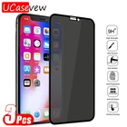 Защита экрана Magtim для iPhone 12 Mini 11 Pro Max XS XR, антишпионское закаленное стекло для iPhone 6s, 7, 8 Plus, защитное стекло