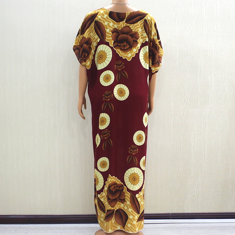 Новые африканские Модные Дизайнерские Длинные платья для женщин 100% хлопок