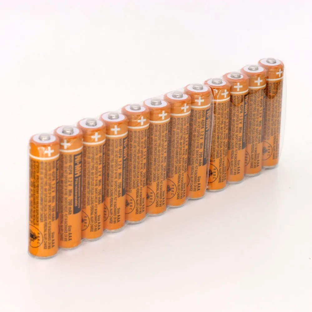 12PS HHR 4DPA AAA 1 2 v аккумуляторная батарея 700mah для беспроводной телефон panasonic Ni