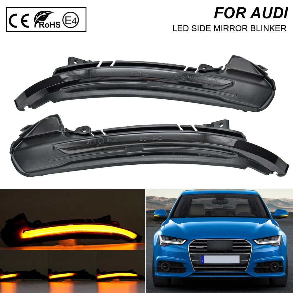 

Дым-вспышка светодиодный Ная, для Audi A6, 4GH, 4GJ, 4G2, 4G5, 4GD, 4GC, C7 2010-