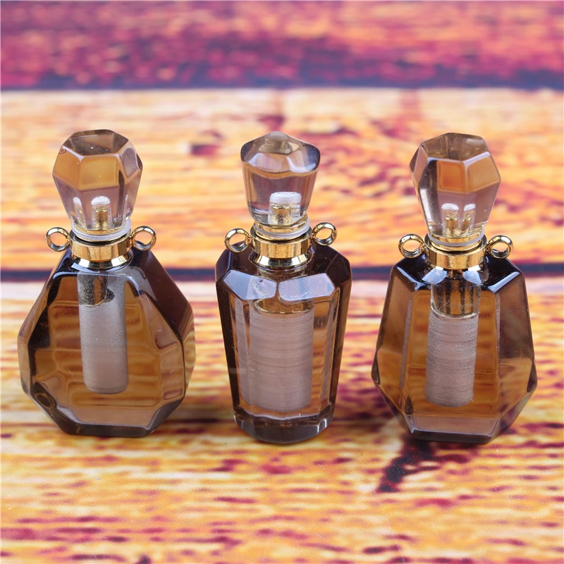 Мини флакон для духов Цитрин 3 мл портативный дорожный косметический контейнер