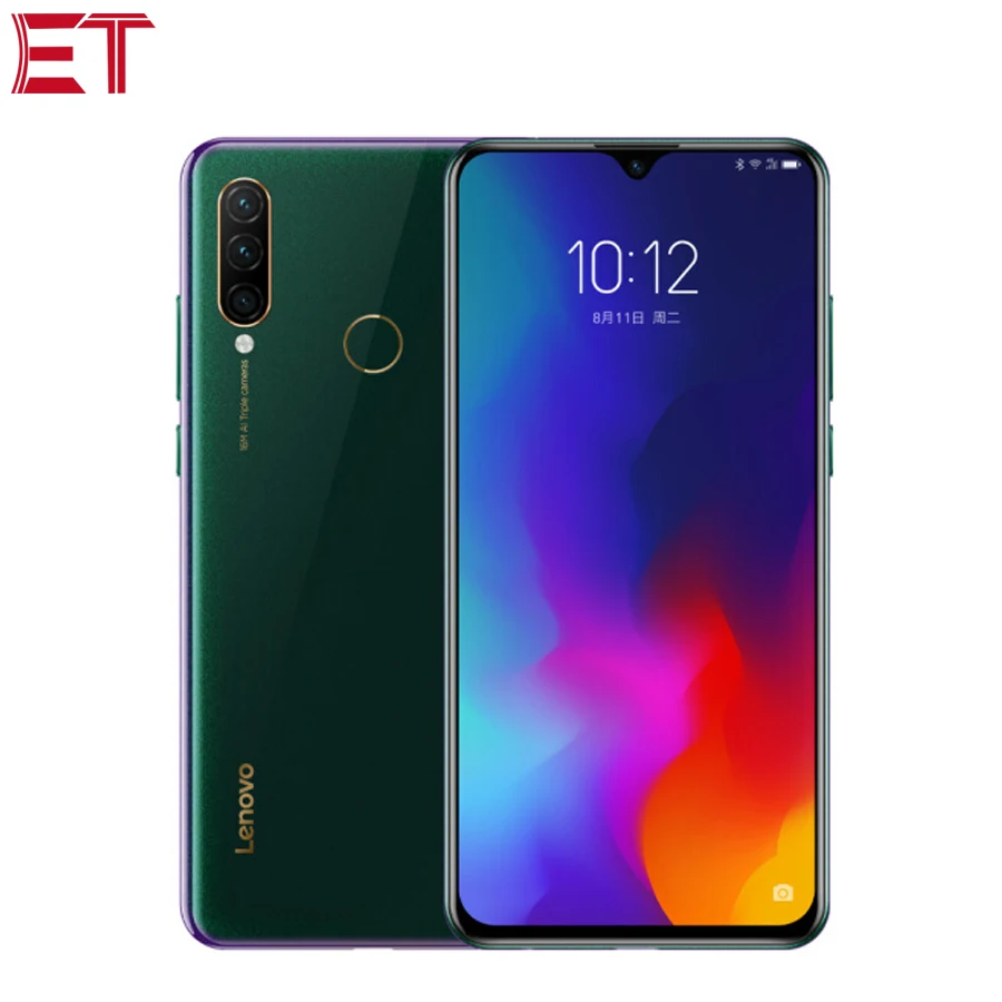 Оригинальный телефон Lenovo Z6 Молодежные Lite с двумя sim картами 4G мобильный 4 Гб + 64
