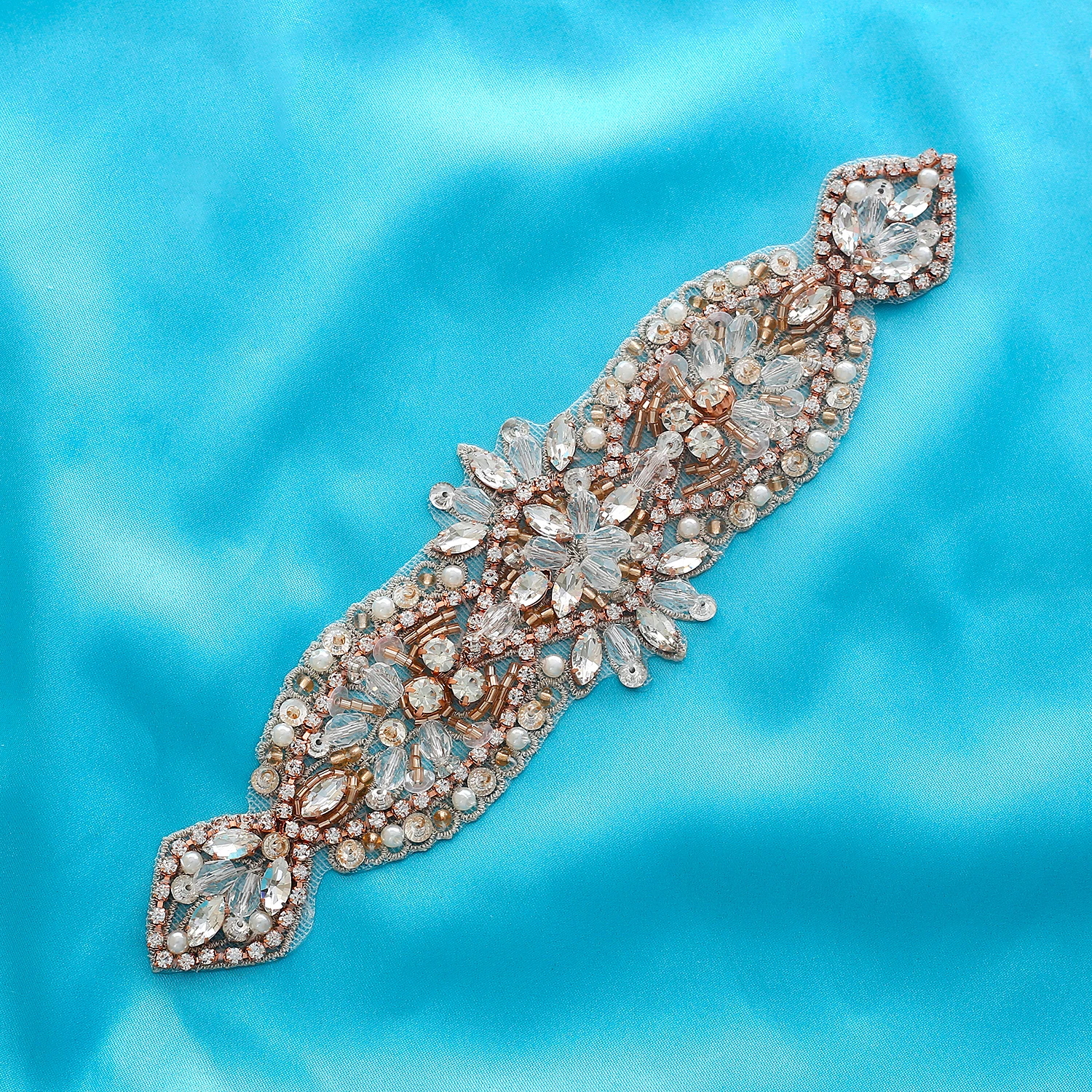 

Handmade Bridal Belt Women's Rhinestones Bridal Belt Wedding Dress Belt Bridal Sashes Accessories Marriage J204RG