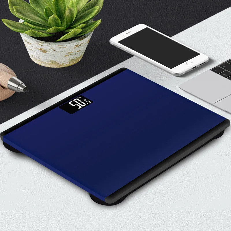 Светодиодный пол в ванной комнате человеческое тело весы из Стекла Умный дом