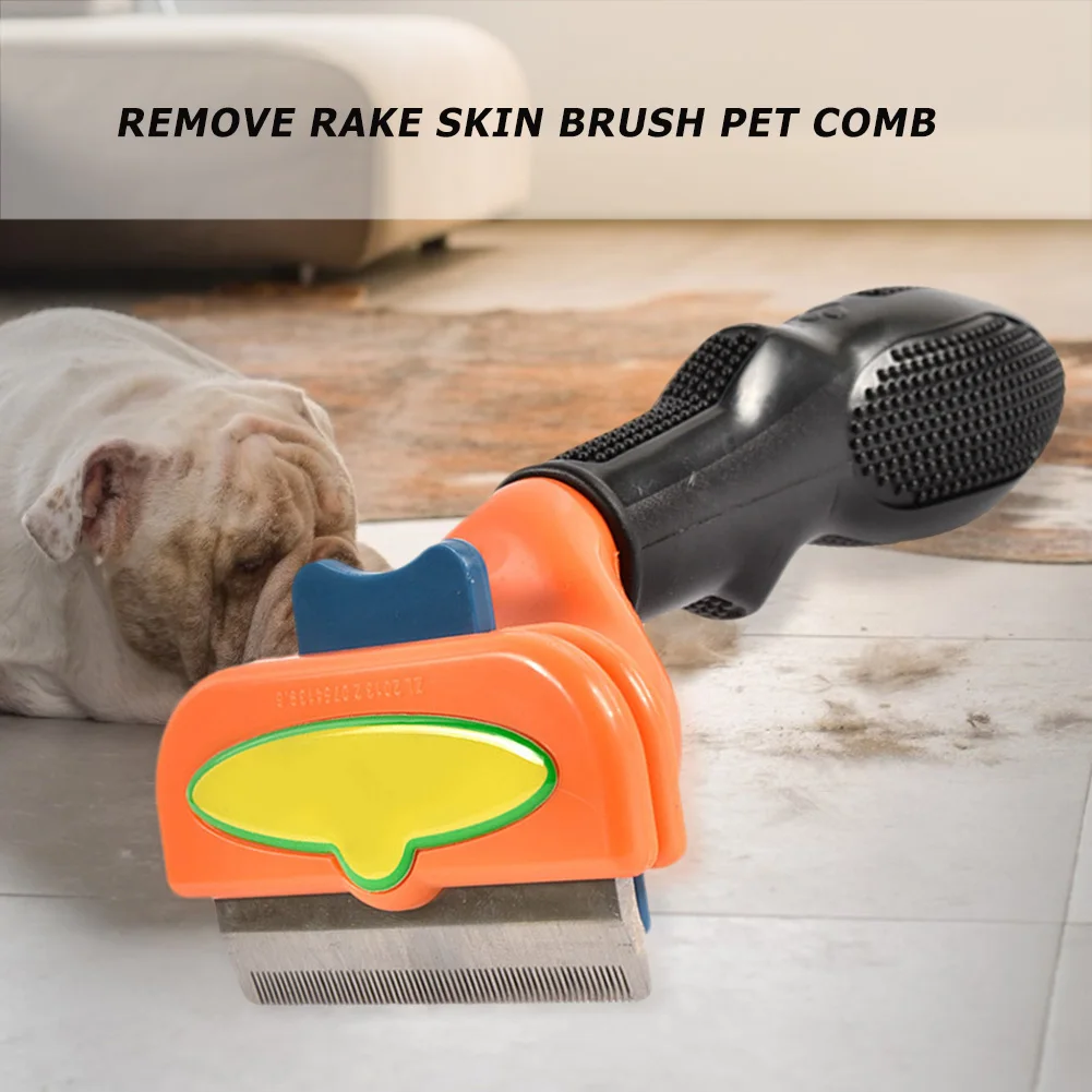 

Pet Hair Shedding Comb Pet Dog Cat Brush Grooming Tool Furmins Hair Removal Comb for Dogs Cats Pet Supplies