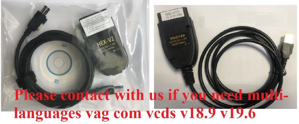 Vag Can Pro 5.5.1 диагностический кабель с ключом VCP сканер Vag Can Pro Can Bus UDS K-line V5.5.1 FT245RL диагностический интерфейс