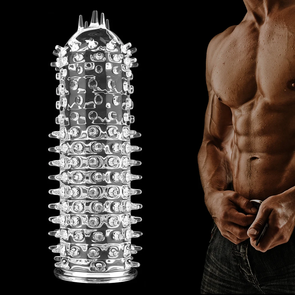 Интимные игрушки для мужчин ватин многоразовые презервативы стимуляция