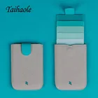 Taihaole, новинка 2020, мужской, женский, мужской, протектор для кредитных держатель для карт, кошелек с градиентом, чехол для визиток