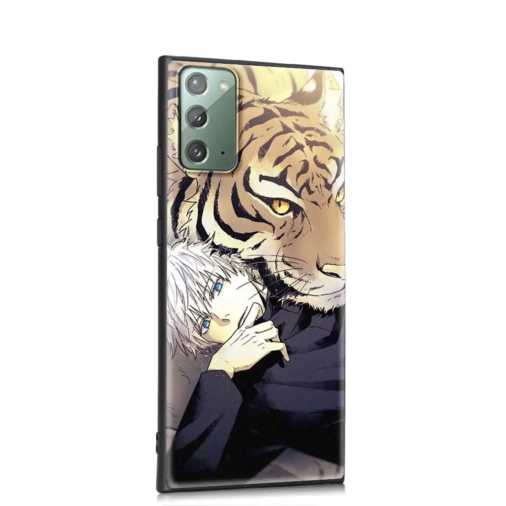 

Jujutsu Kaisen Anime Soft Phone Accessories Cover for Samsung Galaxy Note 20 Ultra 10 Lite 9 8 Plus 5G Luxury Funda Case Shell