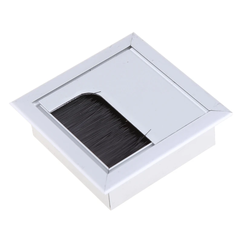 

Алюминиевая квадратная прямоугольная настольная втулка для кабеля компьютера