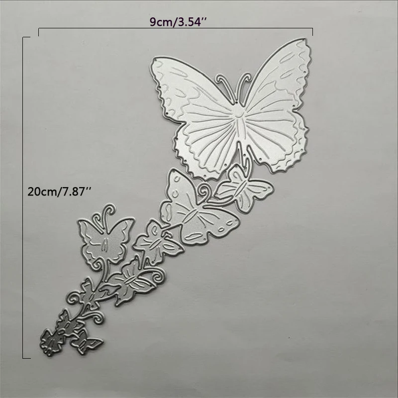 

Butterfly Border Frame Metal Cutting Dies Stencil For DIY Scrapbooking Embossing Photo Album Decoration Card Craft Die Cut