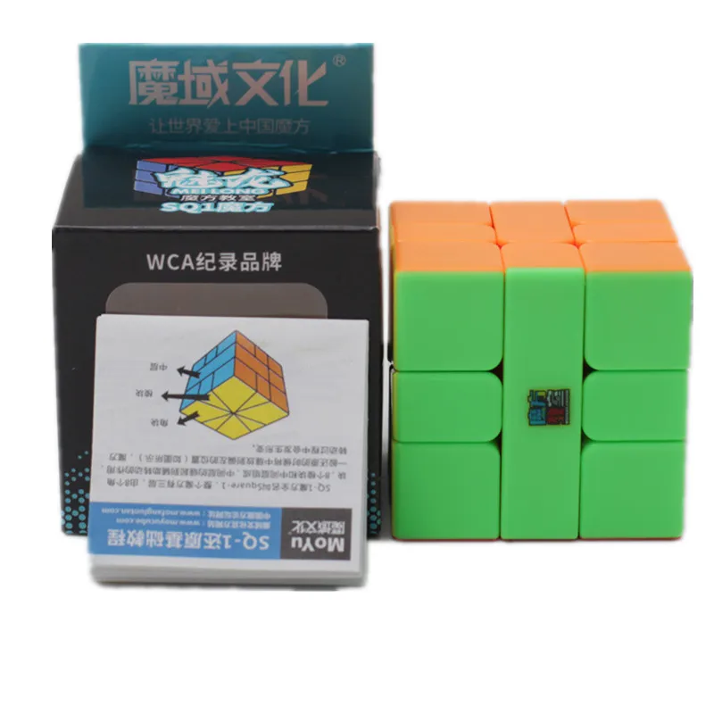 MoYu Meilong Square-1 MoFangJiaoShi SQ1 3X3X 3 скорости магический куб головоломка развивающая