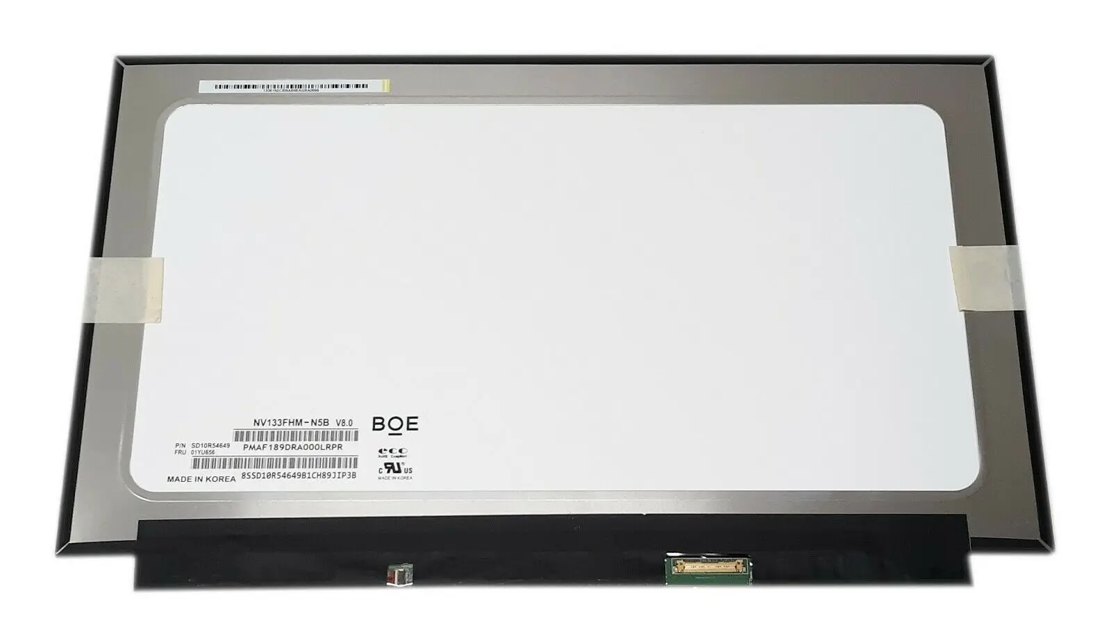 

FRU 01YU656 P/N ST50M38923 P/N SD10R54649 for Laptop ThinkPad L13 Yoga 13.3" FHD NV133FHM-N5B V8.0