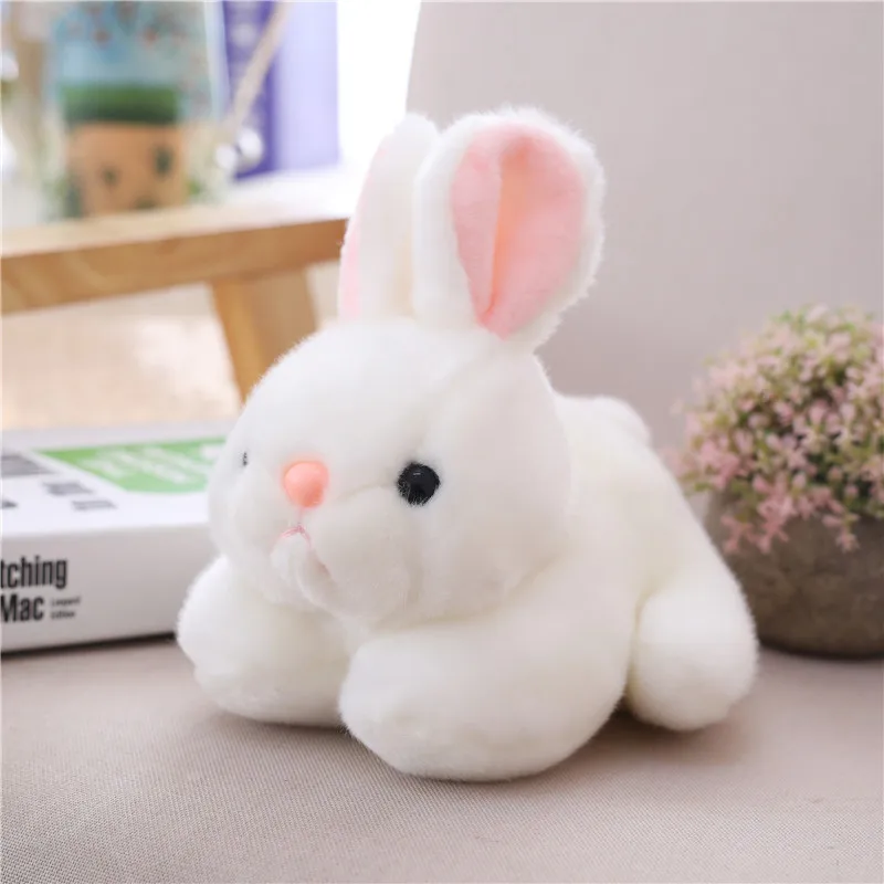 

15CM/20CM Kawaii Cute Pink Rabbit Animals Rabbits Stuffed Plush Toys For Baby Girls Birthday Gifts