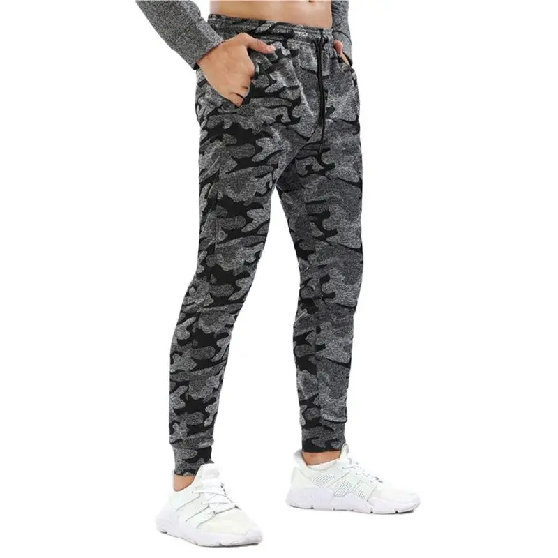 

2021 Camo Jogging Pants Men Sport Gym Sweatpants Running Pants Men Fitness Joggers Football Trousers Bodybuilding Track Pants