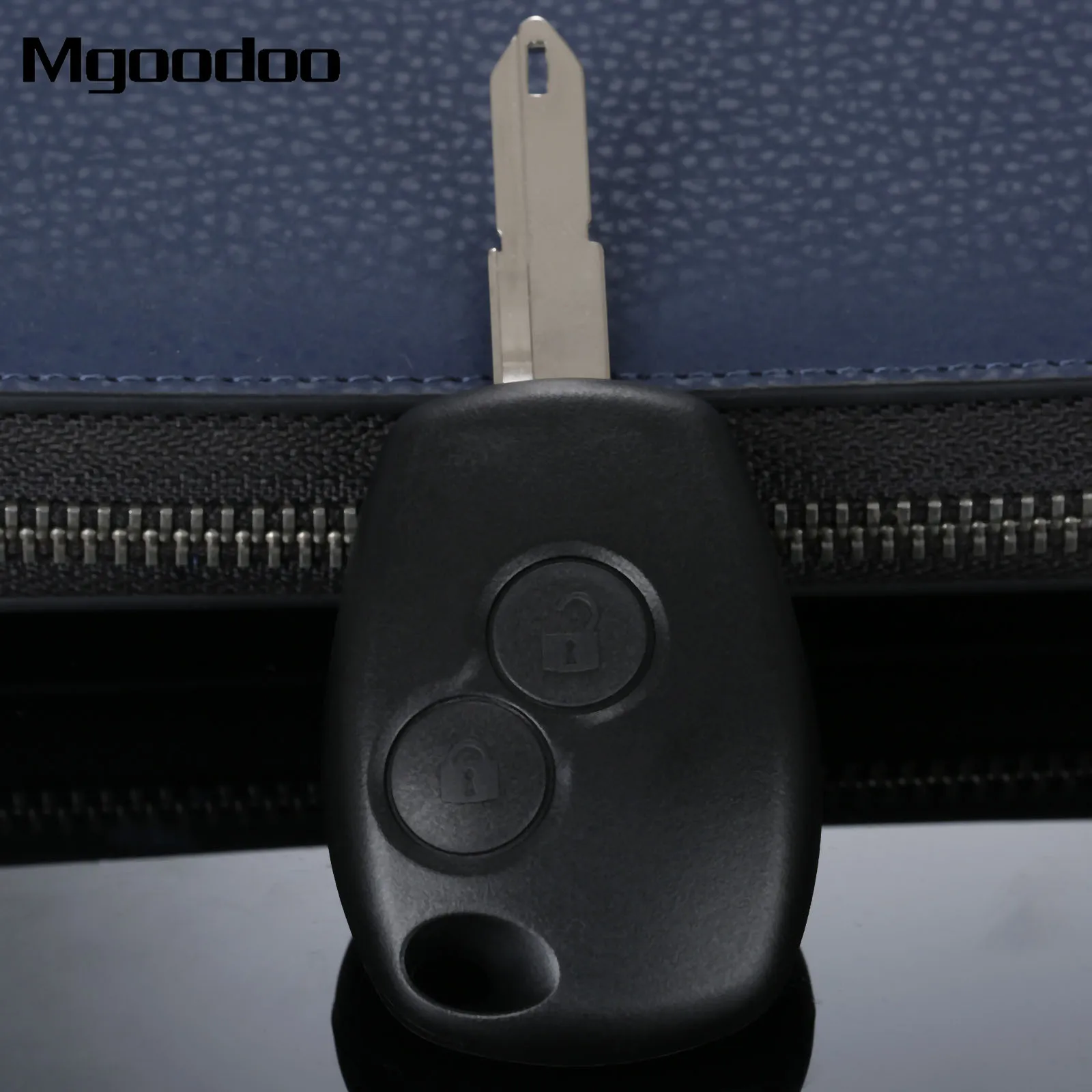 Mgoodoo 2 Buttons Car Key Shell Remote Fob Cover Case For Renault Clio DACIA Logan Sandero Uncut Blade Replacement | Автомобили и