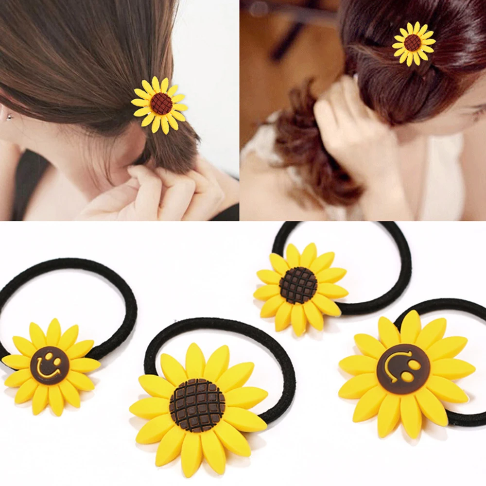 Эластичные резинки для волос с жемчугом эластичные девочек Женский хвостик