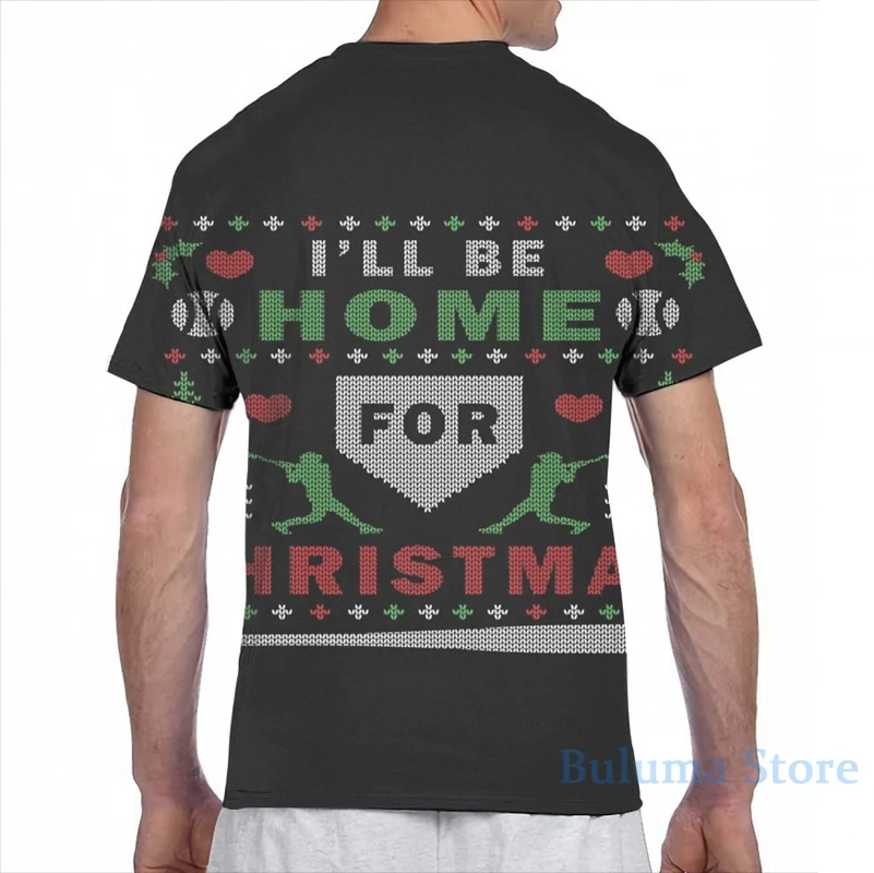 Свитер бейсбольный уродливый для рождественской вечеринки Мужская футболка с