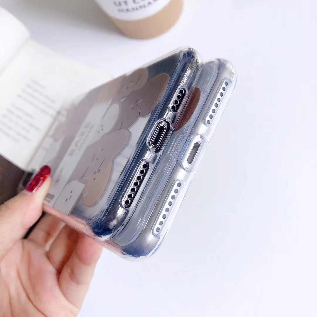 INS простой милый хлеб для тостов Банни чехол для телефона iphone 11 pro MAX Xs MAX XR X 6 6s 7 8 plus забавная выпечка мягкая ТПУ задняя крышка