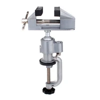 universal table vise with 360 degrees swiveling head clamp for crafting painting sculpting electronics soldering