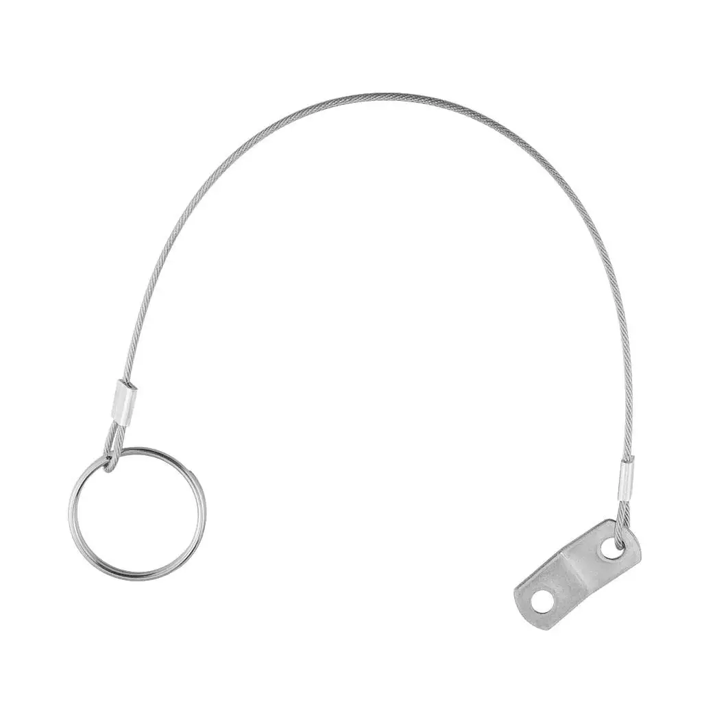 

MagiDeal Quick Release Pin Stainless Steel 240mm Lanyard Bimini Top For Boat