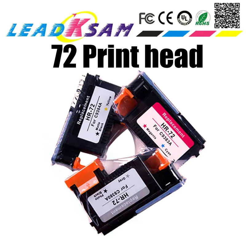 Совместимость с печатающей головкой hp 72 hp72 C9383A C9384A для DesignJet T1100 T1120 T1120ps T1300ps T2300 T610