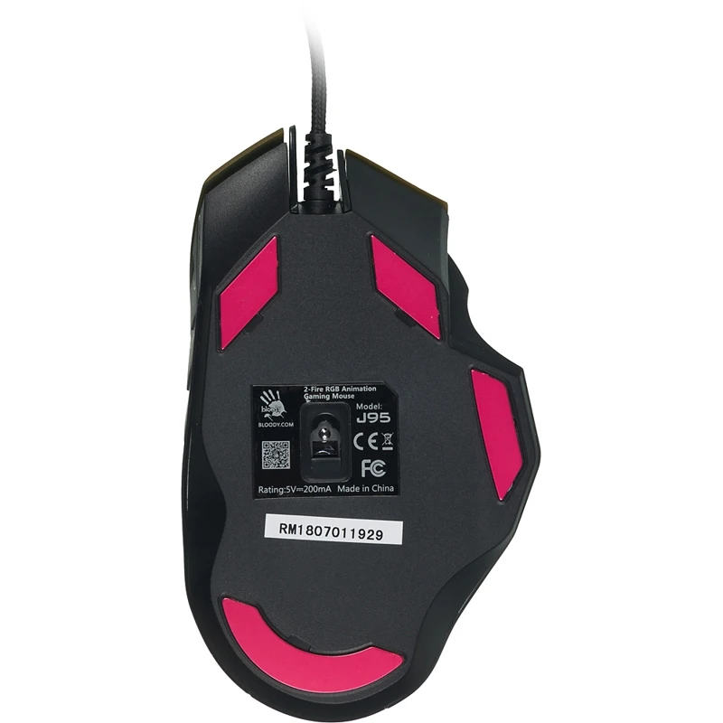 Мышь A4 Bloody J95 рисунок оптическая (5000dpi) USB2.0 игровая (9but) | Компьютеры и офис