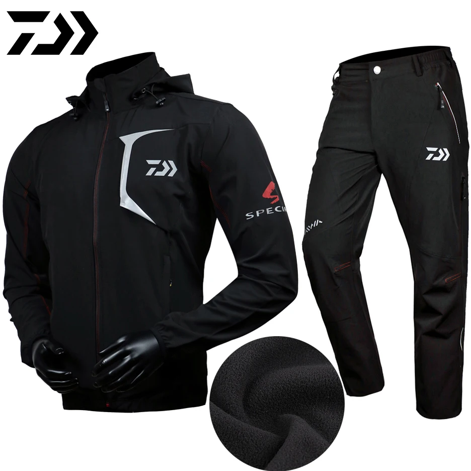 Мужской костюм для рыбалки одежда штаны теплый Мужская Солнцезащитная зимняя