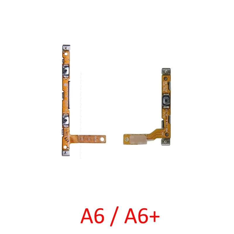 Гибкий кабель питания для Samsung A6 Plus + 2018 A600F A605F A605G A600 оригинальный с кнопкой