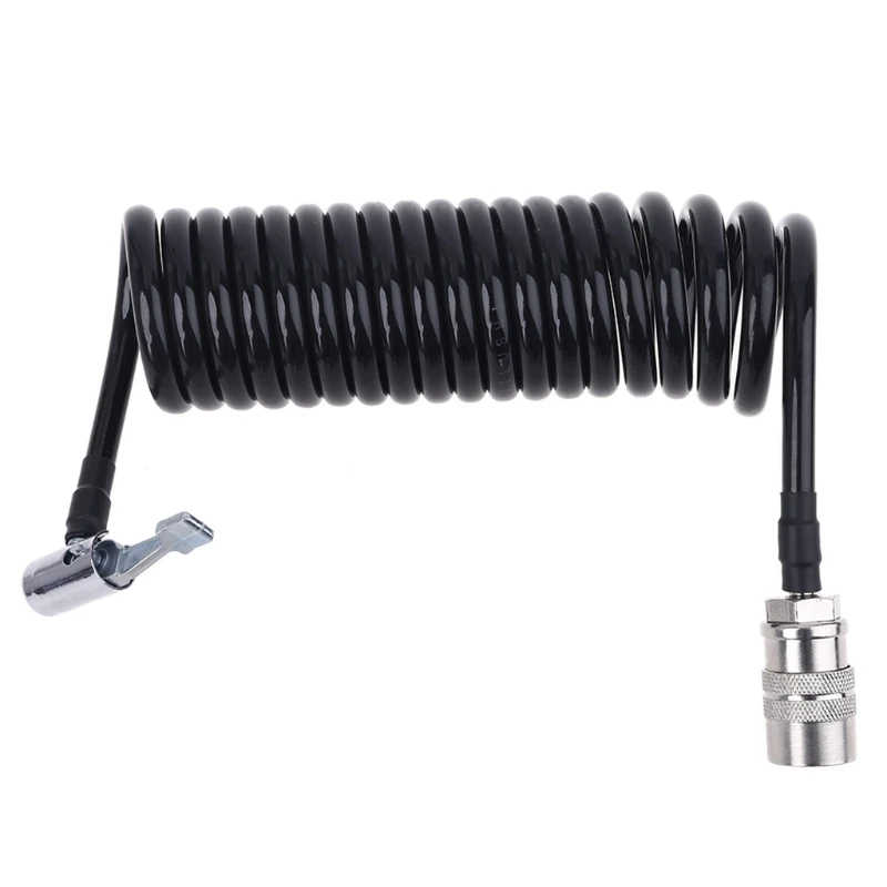 

157A 10/16/23/49 ft Recoil Flexible Hose Air Compressor Fitting Tire Inflatable Tube