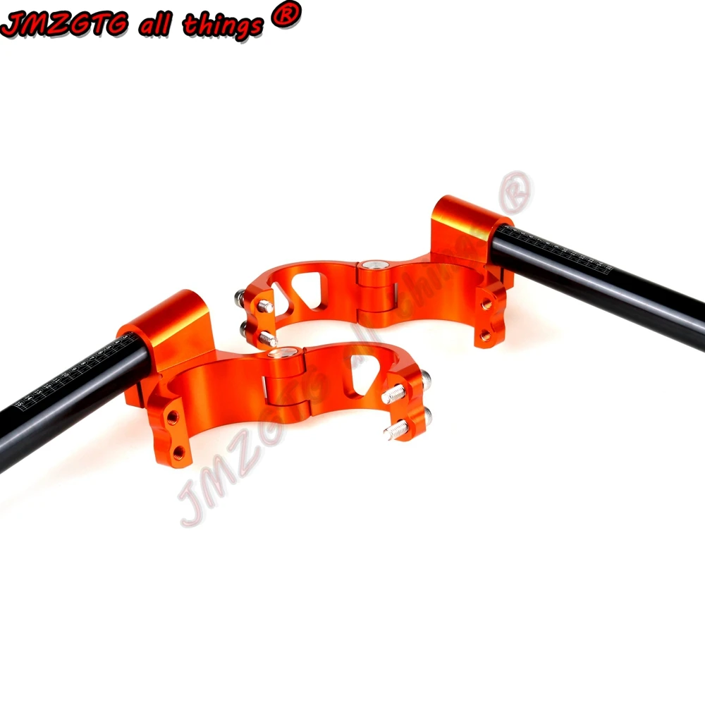 Гоночный CNC зажим на ручках для KTM RC200 RC390 2014 2020 черный|clip on handle bars|clip onclip bar |