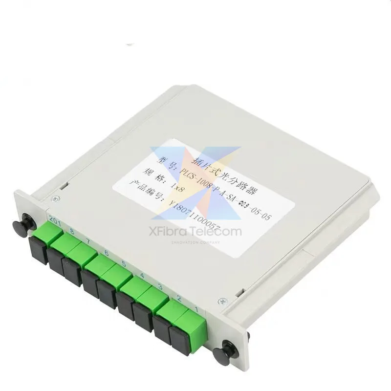 10 шт./лот волоконно-оптический SC APC PLC 1X8 Сплиттер Волоконно-Оптический корпус FTTH