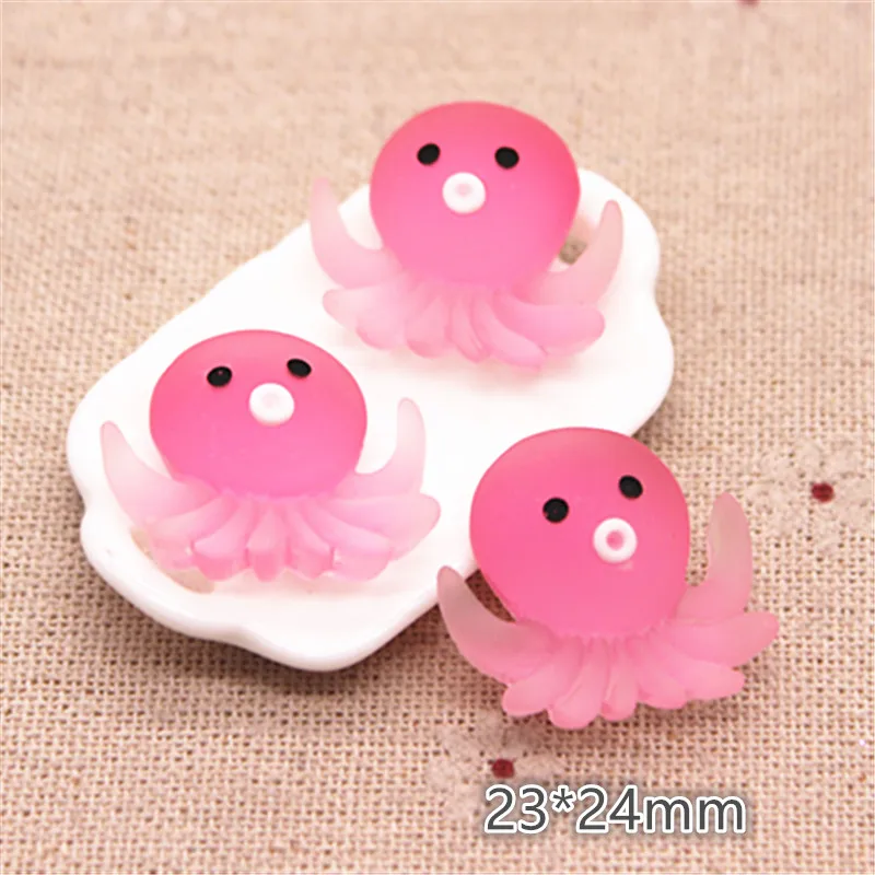 10 шт. новые милые морские животные из смолы рыба/Медузы/краб/морская лошадь с