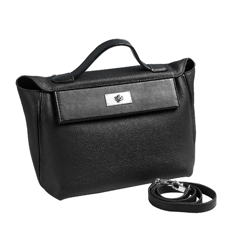 2019 модные женские сумки из коровьей кожи серебряная фурнитура через плечо