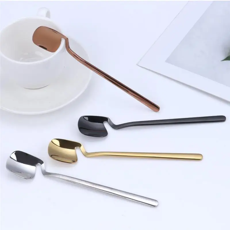 2 шт. титановая подвесная чашка с покрытием из нержавеющей стали кофейная ложка