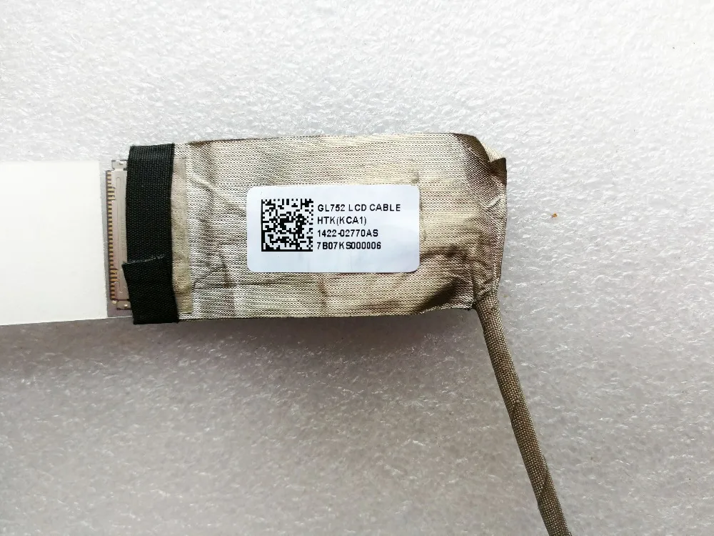 Новый оригинальный ЖК-кабель для asus GL752 LCD LED LVDS 1422-02770AS | Компьютеры и офис