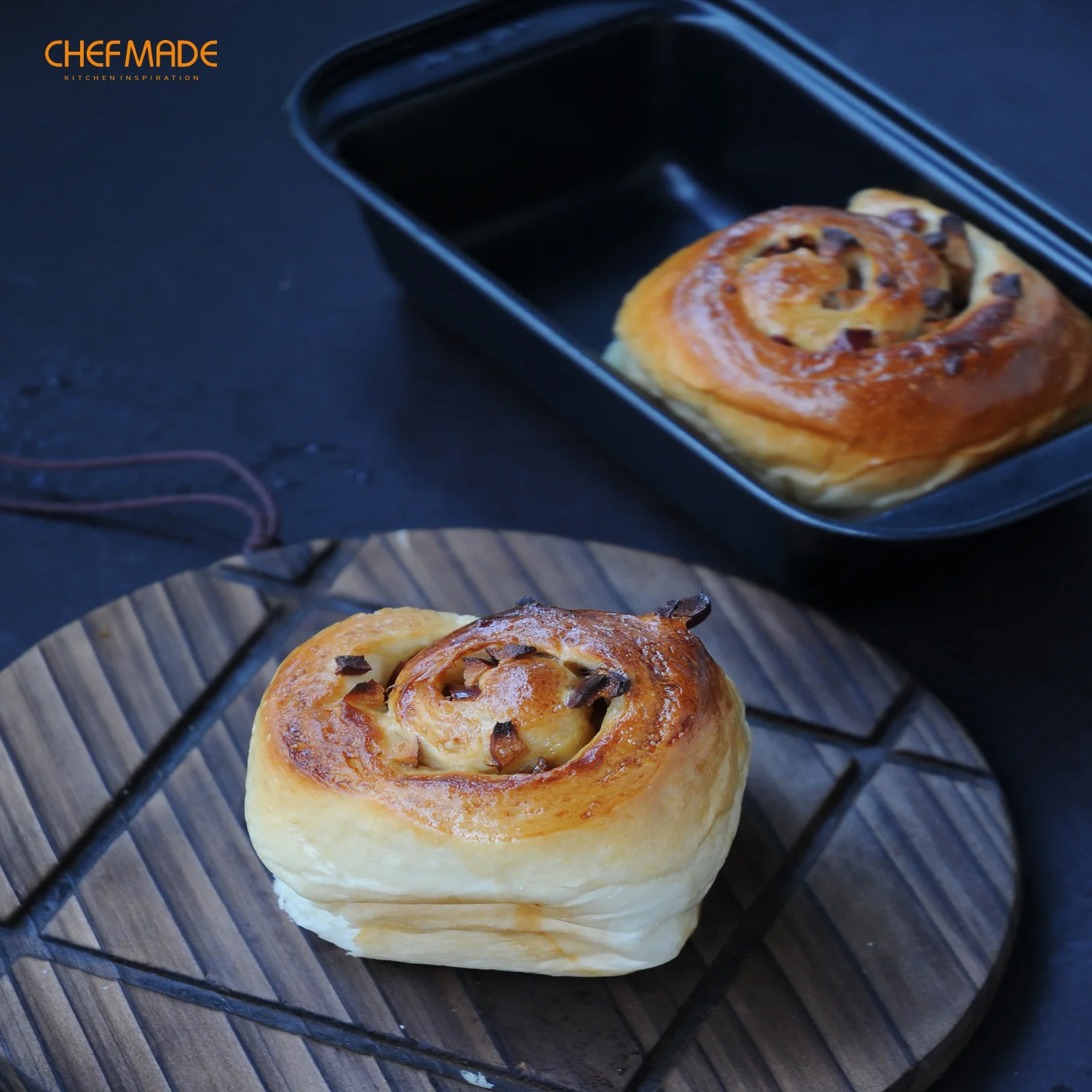 Жаровня CHEFMADE 6 дюймовая Антипригарная посуда для выпечки хлеба и мяса одобрена FDA