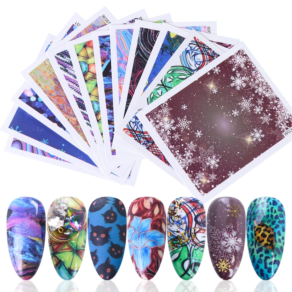 45 шт. разноцветные наклейки для ногтей|Стикеры и наклейки| |