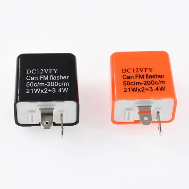 

12V 2 Pin Светодиодный мигалка частотное реле указатель поворота