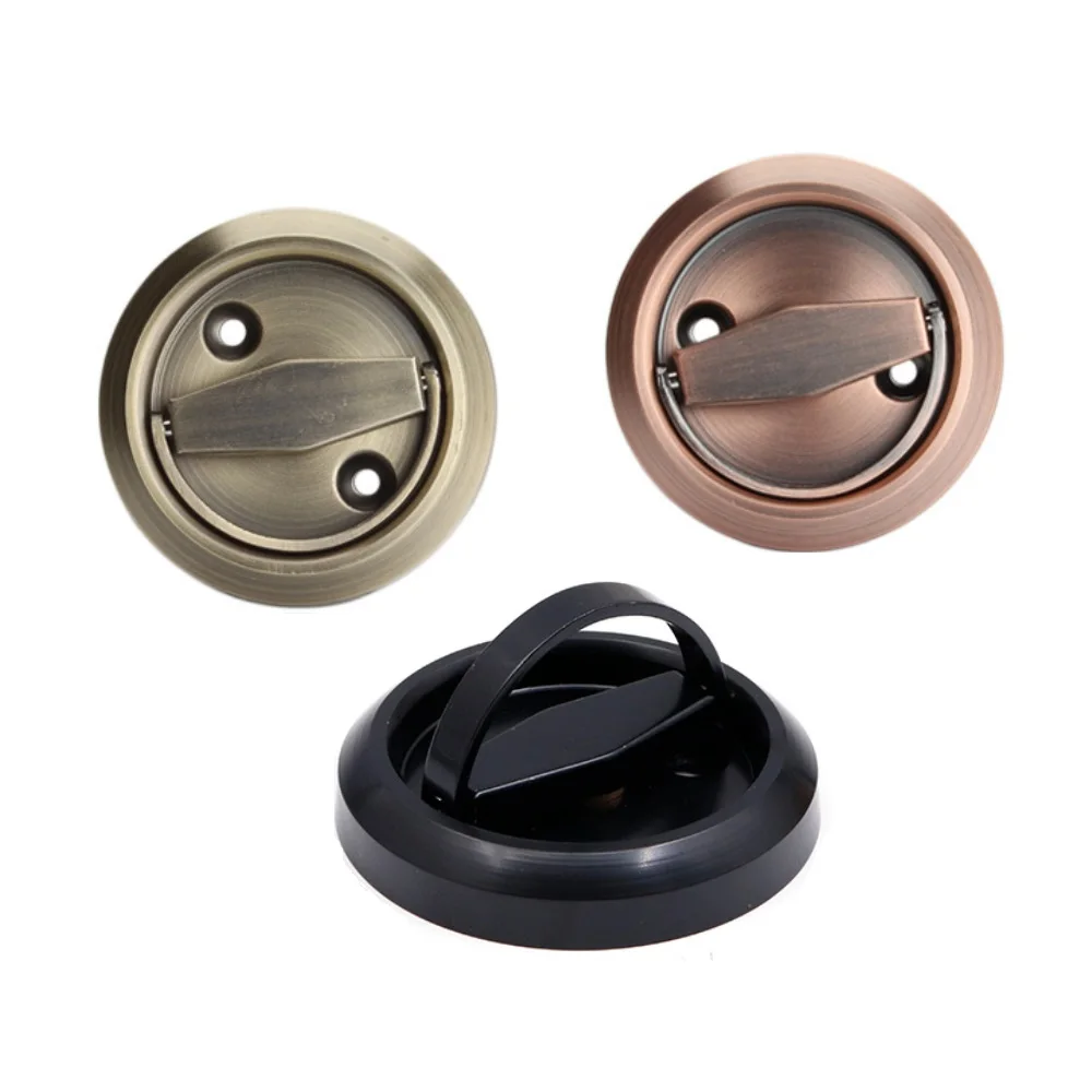 Встраиваемая невидимая дверная ручка из нержавеющей стали 2 шт. скрытые дверные