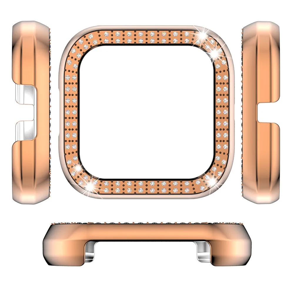 Ультратонкий Роскошный чехол из поликарбоната с кристаллами защитное кольцо для