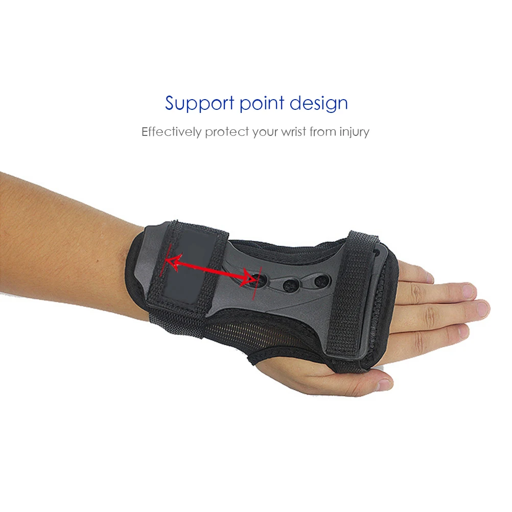 Перчатки для скейтборда защита запястья сноуборда регулируемые катания на