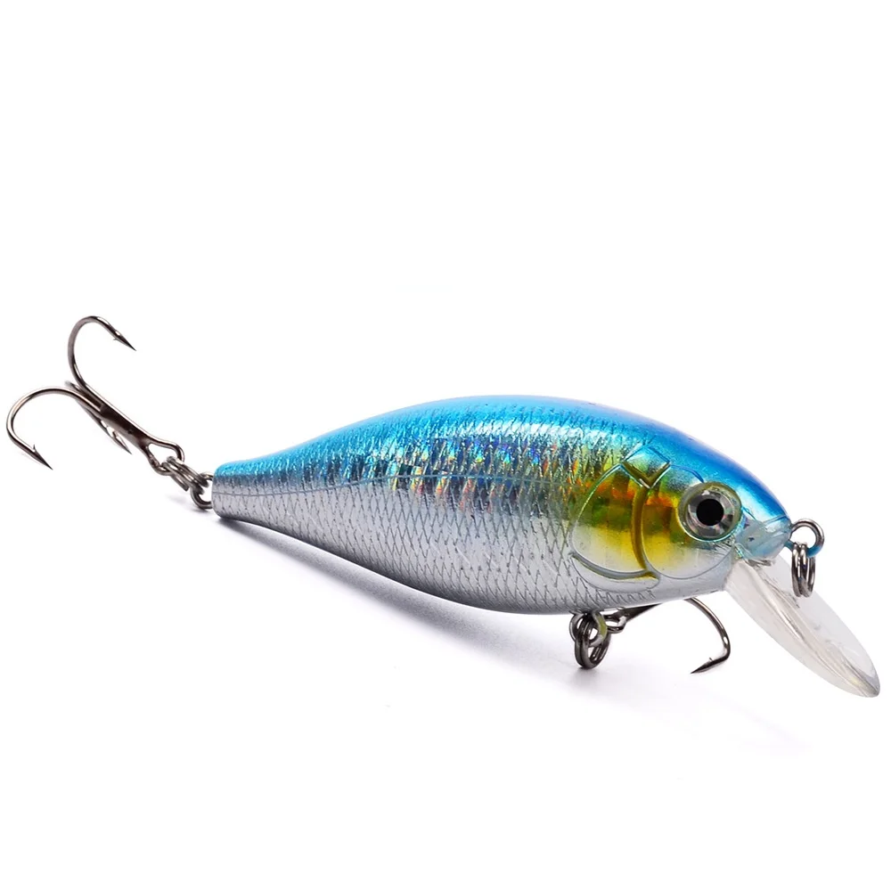 

PPGUN Fishing Lure 7cm 13g 1pcs Hard Wobbler Artificial Plastic Bait Bionic 3D Eyes Floating Crankbait Japan Fish Pesca Isca