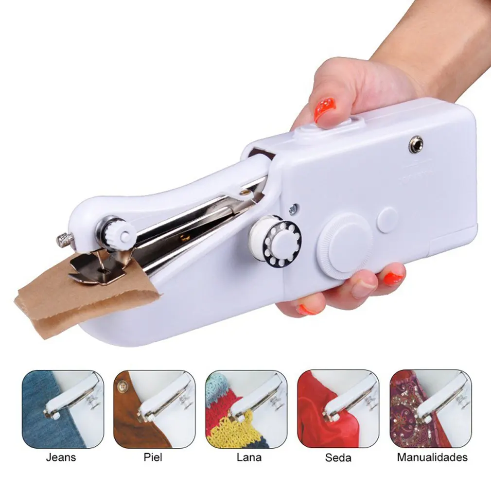 

Mini Handheld Portable Sewing Machine Multi-function Mini Electric Sewing Machine Manual Sewing Machine
