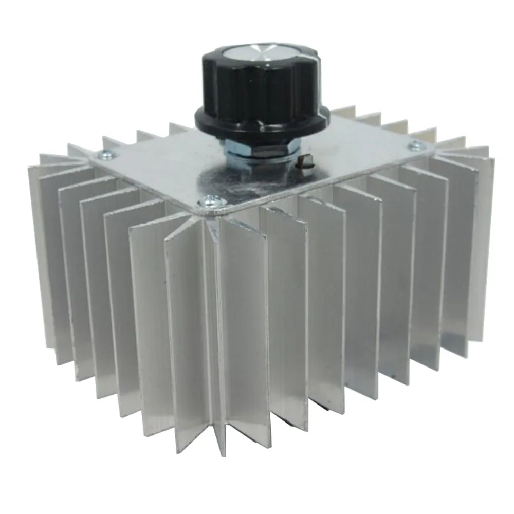 Мощный Электронный регулятор напряжения 5000 Вт 220 В с корпусом стабилизатор SCR