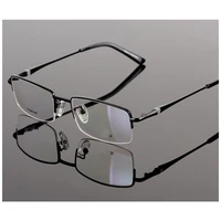2022 new business glasses frames men german brand design titanium eyewear optical myopia prescription half rim eyeglasses gafas