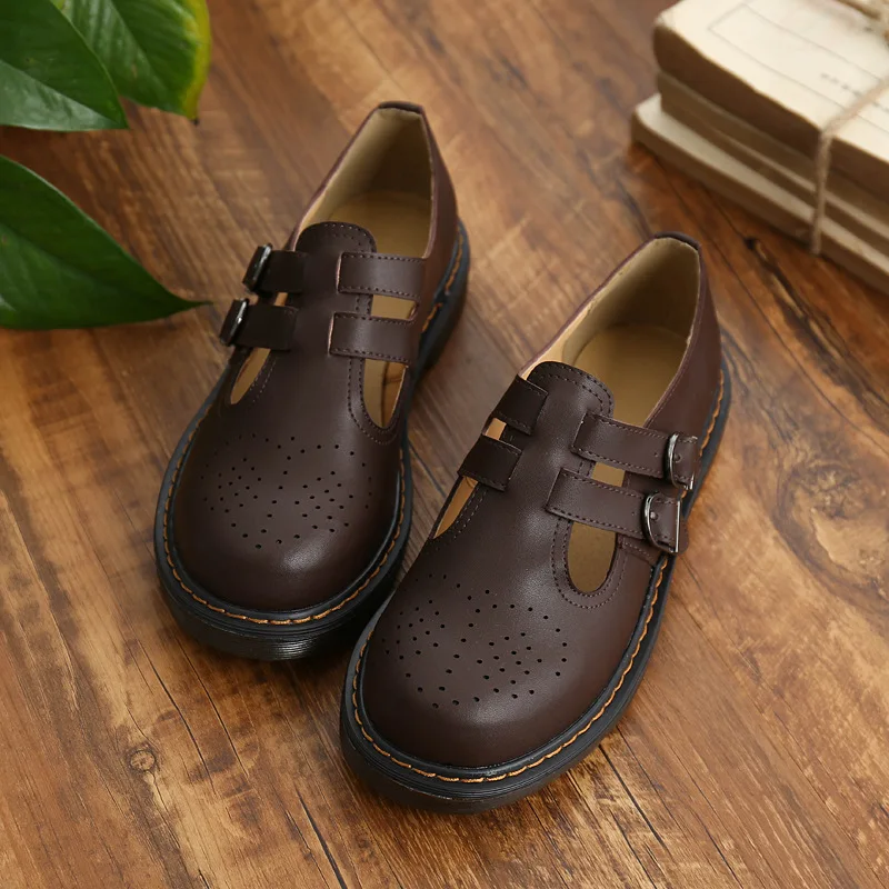 

Women Brogue Oxford Style Shoes For Women Causal Platform Women Punk Shoe Thick Bottom Motorcycle Shoes Mujer Motorcycle Boots